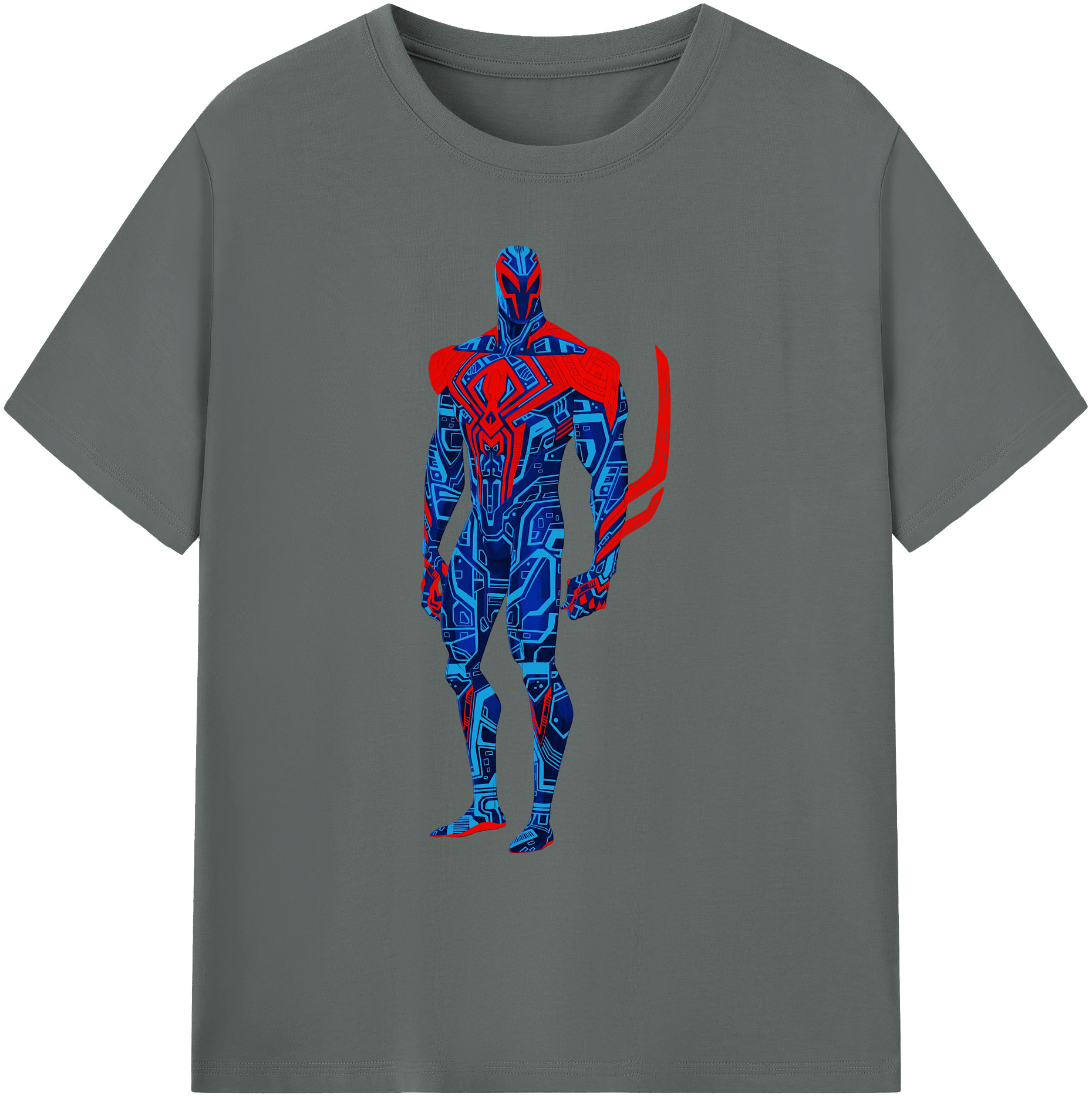 （画像用） Spider Man スパイダーマン 綿100％ メンズ半袖Tシャツ｜肌触りやわらか＆通気性
